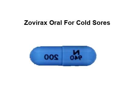 zovirax tablets for cold sores dosage