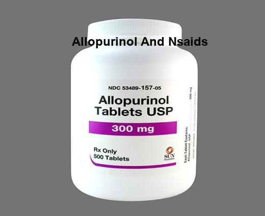 can you take nsaids with allopurinol