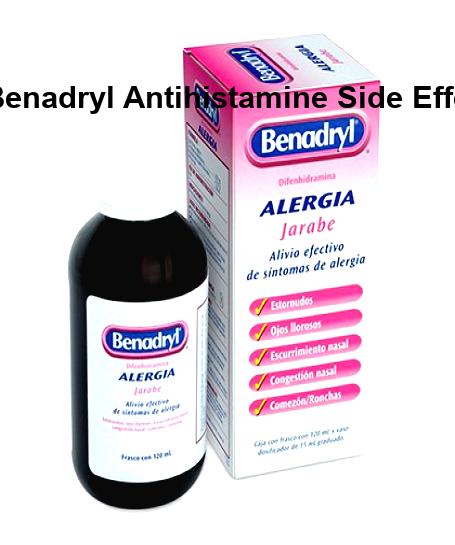 benadryl side effects urinary retention
