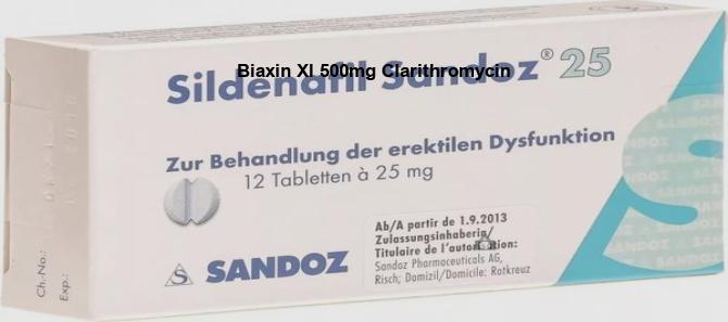 what is clarithromycin xl 500mg used for
