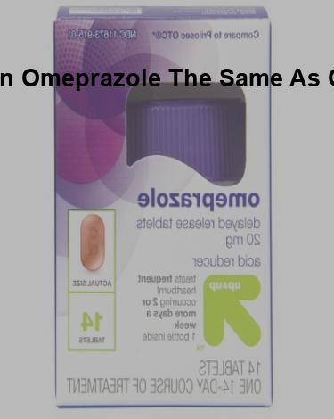 are all brands of omeprazole the same
