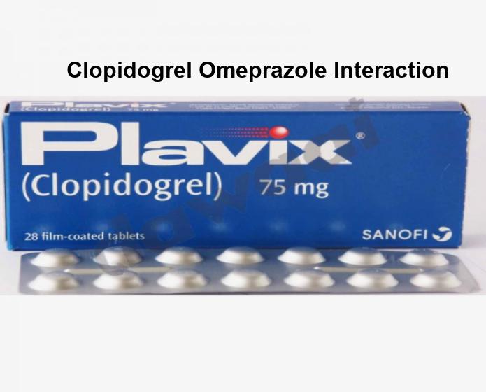 does plavix interact with omeprazole